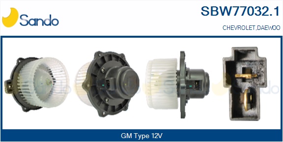 Ventilatore abitacolo SANDO SBW77032.1