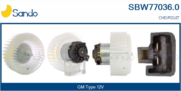 Ventilatore abitacolo SANDO SBW77036.0