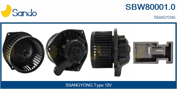 Ventilatore abitacolo SANDO SBW80001.0