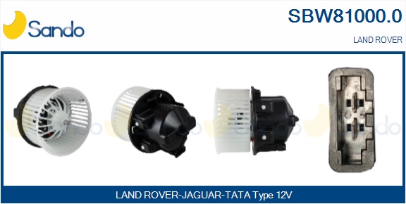 Ventilatore abitacolo SANDO SBW81000.0