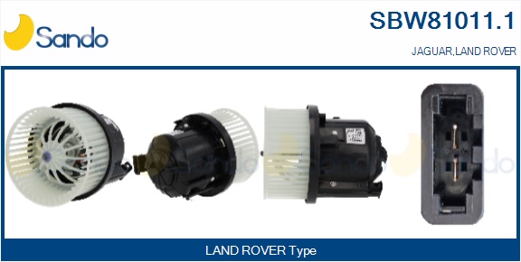Ventilatore abitacolo SANDO SBW81011.1
