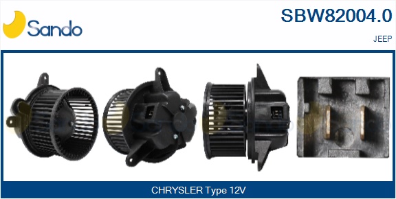 Ventilatore abitacolo SANDO SBW82004.0