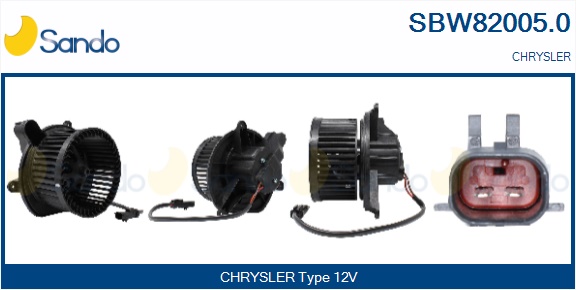 Ventilatore abitacolo SANDO SBW82005.0