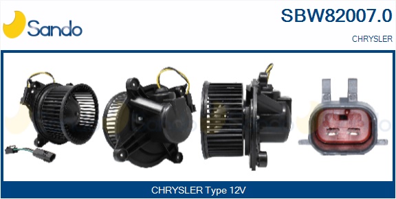 Ventilatore abitacolo SANDO SBW82007.0