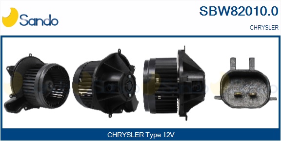 Ventilatore abitacolo SANDO SBW82010.0