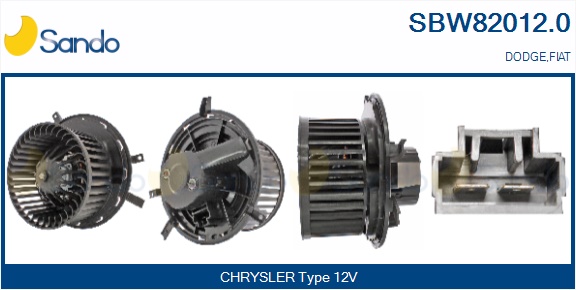 Ventilatore abitacolo SANDO SBW82012.0
