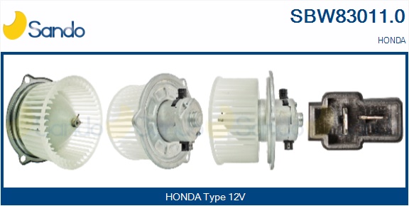 Ventilatore abitacolo SANDO SBW83011.0