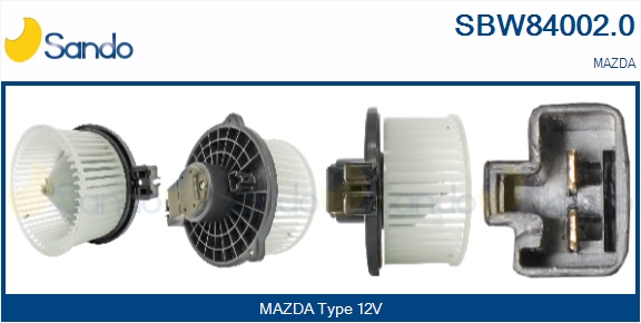 Ventilatore abitacolo SANDO SBW84002.0