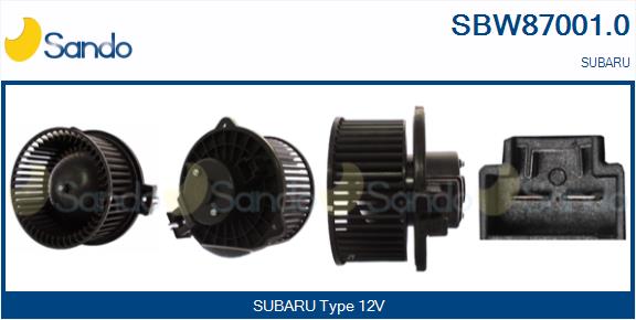 Ventilatore abitacolo SANDO SBW87001.0