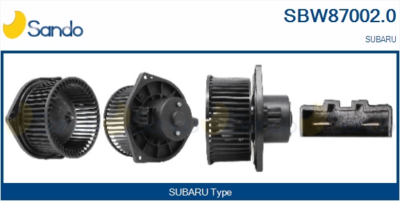 Ventilatore abitacolo SANDO SBW87002.0