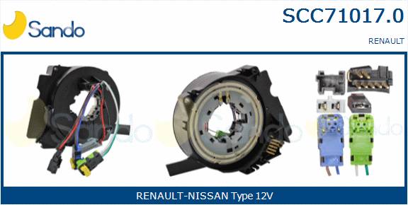 SANDO CLOCKSPRING_AIRBAG (EX SCC71017.1)