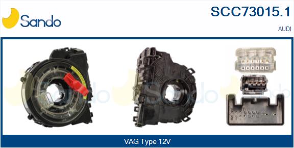 Molla spiroelicoidale, airbag SANDO SCC73015.1