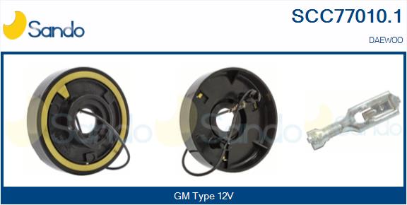 Molla spiroelicoidale, airbag SANDO SCC77010.1