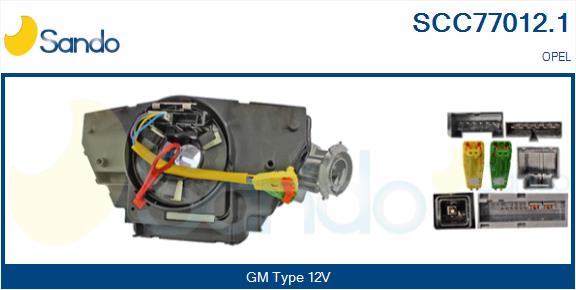 Molla spiroelicoidale, airbag SANDO SCC77012.1