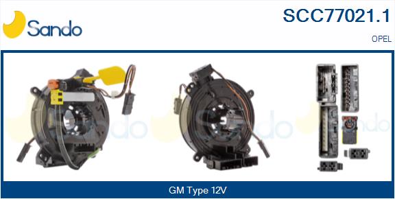 Molla spiroelicoidale, airbag SANDO SCC77021.1