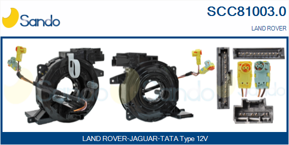 Molla spiroelicoidale, airbag SANDO SCC81003.0