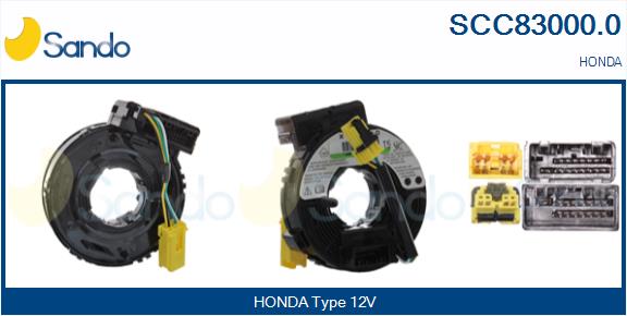 Molla spiroelicoidale, airbag SANDO SCC83000.0