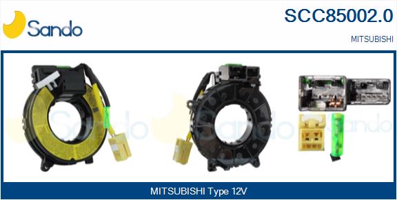 Molla spiroelicoidale, airbag SANDO SCC85002.0