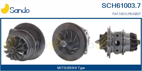 Coreassy, turbocompressore SANDO SCH61003.7