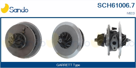 Coreassy, turbocompressore SANDO SCH61006.7