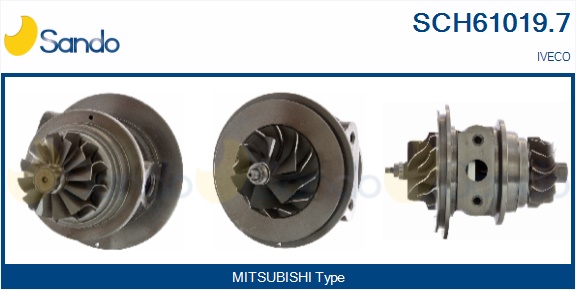 Coreassy, turbocompressore SANDO SCH61019.7