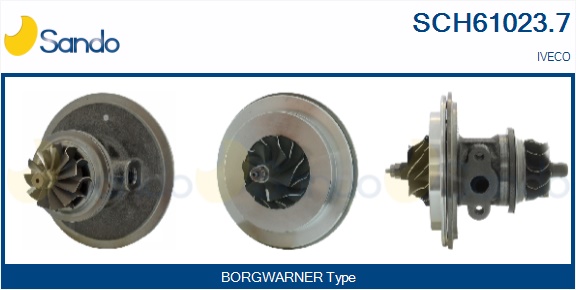 Coreassy, turbocompressore SANDO SCH61023.7