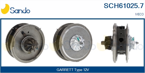 Coreassy, turbocompressore SANDO SCH61025.7
