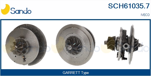 Coreassy, turbocompressore SANDO SCH61035.7