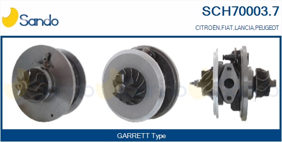 Coreassy, turbocompressore SANDO SCH70003.7