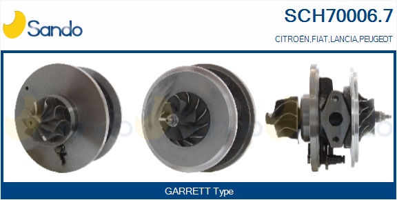 Coreassy, turbocompressore SANDO SCH70006.7