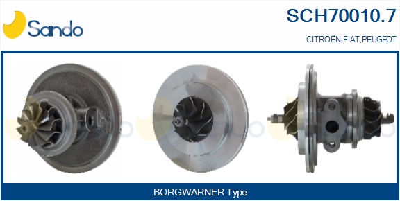 Coreassy, turbocompressore SANDO SCH70010.7