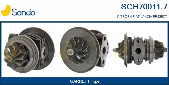 Coreassy, turbocompressore SANDO SCH70011.7