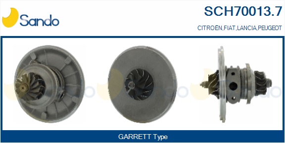 Coreassy, turbocompressore SANDO SCH70013.7