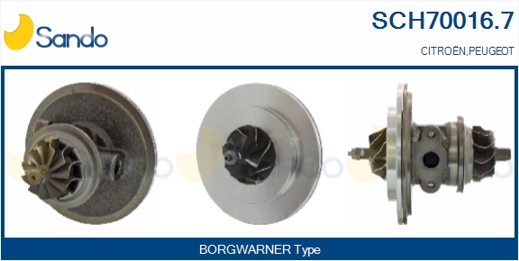 Coreassy, turbocompressore SANDO SCH70016.7