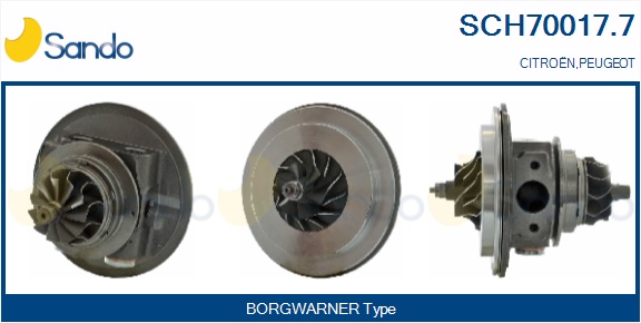 Coreassy, turbocompressore SANDO SCH70017.7