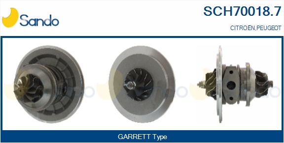 Coreassy, turbocompressore SANDO SCH70018.7