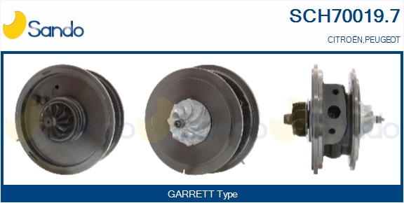 Coreassy, turbocompressore SANDO SCH70019.7