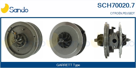 Coreassy, turbocompressore SANDO SCH70020.7