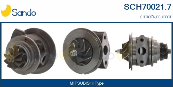 Coreassy, turbocompressore SANDO SCH70021.7