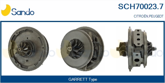Coreassy, turbocompressore SANDO SCH70023.7