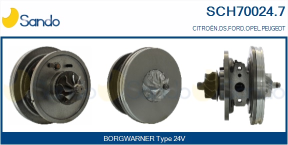 Coreassy, turbocompressore SANDO SCH70024.7
