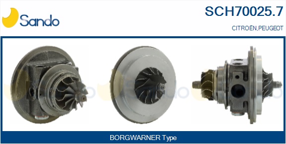 Coreassy, turbocompressore SANDO SCH70025.7