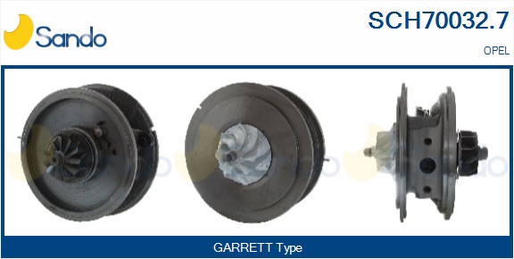 Coreassy, turbocompressore SANDO SCH70032.7