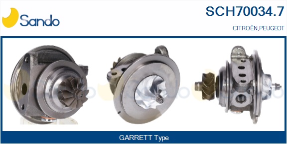 Coreassy, turbocompressore SANDO SCH70034.7