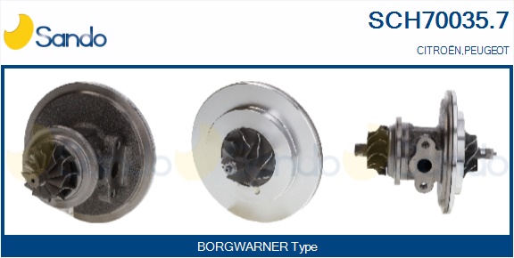 Coreassy, turbocompressore SANDO SCH70035.7