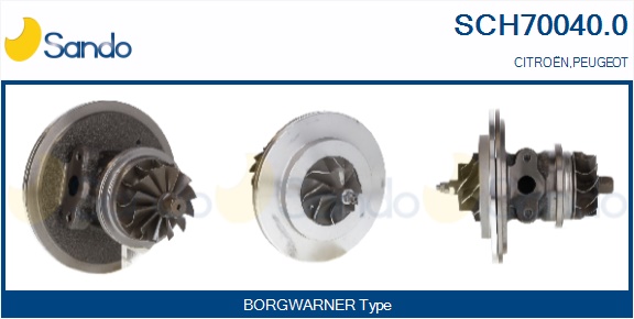 Coreassy, turbocompressore SANDO SCH70040.0