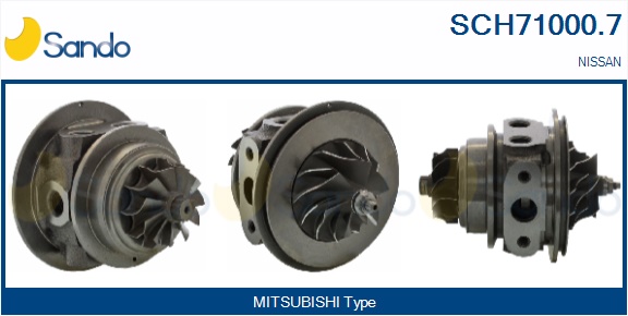 Coreassy, turbocompressore SANDO SCH71000.7