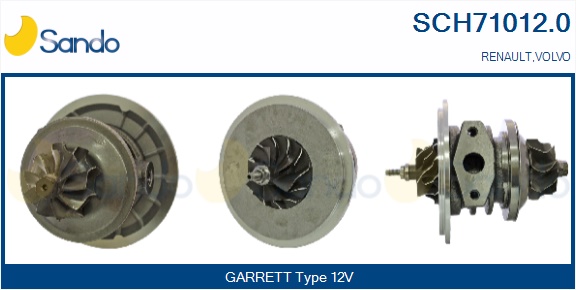 Coreassy, turbocompressore SANDO SCH71012.0