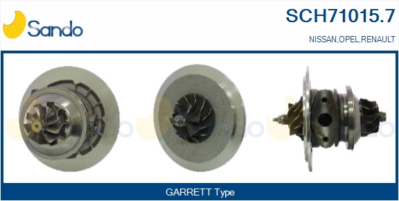 Coreassy, turbocompressore SANDO SCH71015.7