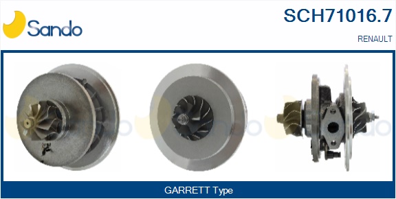 Coreassy, turbocompressore SANDO SCH71016.7